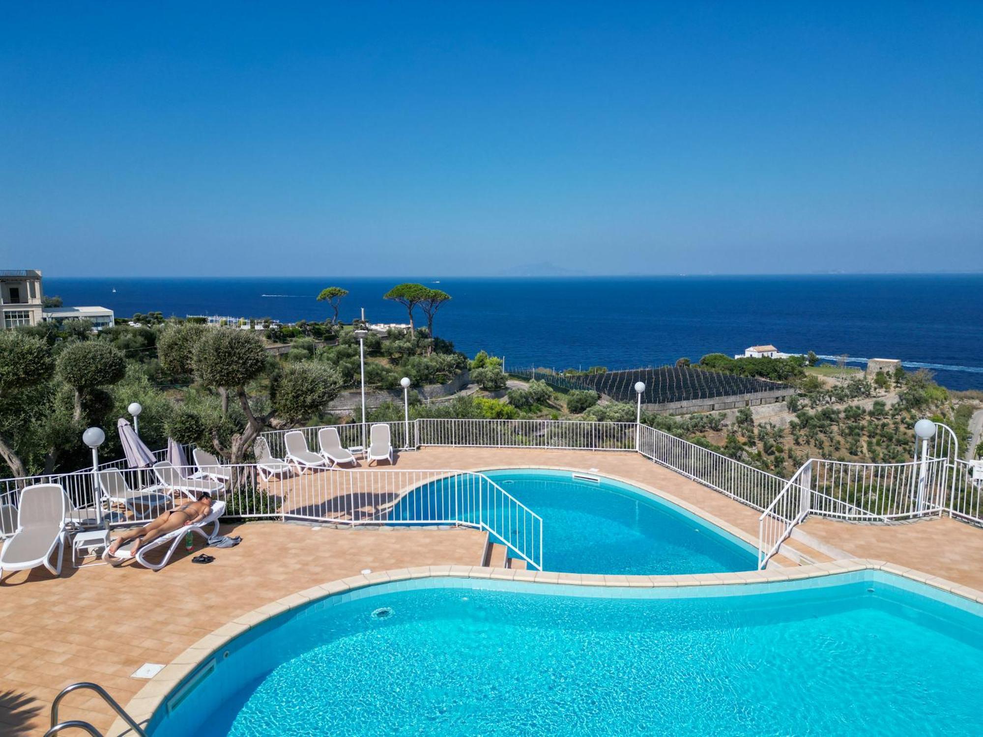 Hotel Villa Lubrense Sorrento Massa Lubrense Eksteriør billede